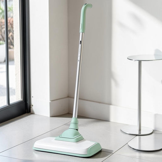 Modun Spray Mop for Floors - Refillable 500ml Bottle for Water or Cleaner - Fine Mist Trigger - Wet & Dry Use - Lightweight Mop for Laminate, Wood & Vinyl